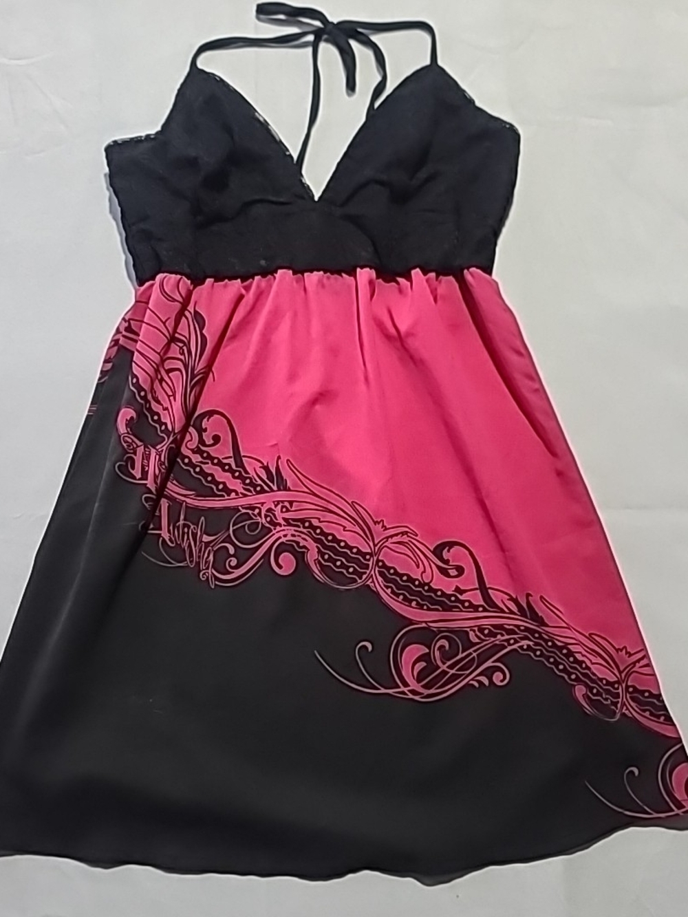 Metal Mulisha Women's Pink/Black Tank Top/Dress Size XL Excellent Used Condition